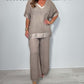 💗Limited Time Half Price Offer💗Casual V-Neck 2-Piece Set