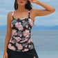 💥Last Day Special Price ￡14.99🩱Women Vintage Tummy Control Two Piece Tankini Swimsuits