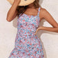 💥Last Day Special Price ￡14.99🩱Women Vintage Tummy Control Two Piece Tankini Swimsuits