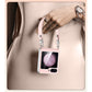 Skin-Feel Handbag Case for Z Flip 4/5/6