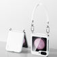 Skin-Feel Handbag Case for Z Flip 4/5/6