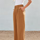 Women's Casual High-Waist Straight Leg Trousers