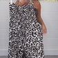 💖LAST DAY SALE 50% OFF💖Women's Stylish Leopard Print Loose Jumpsuit
