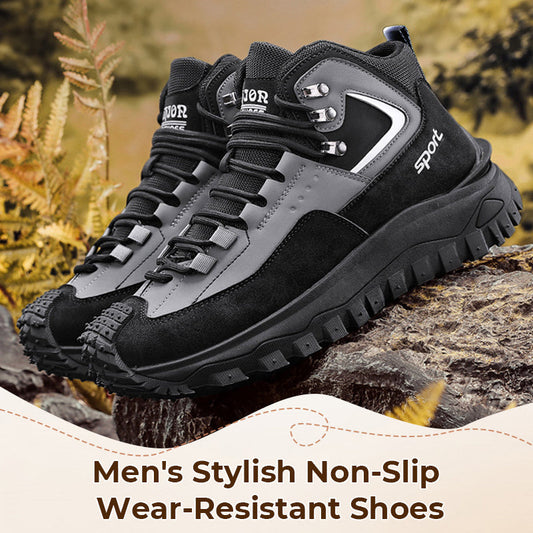 ⏰Limited-time offer:49% discount👟Men's outdoor hiking boots Work boots – suitable for everyday wear and outdoor adventures