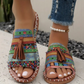 ✨Women's Boho Print Slide Sandals-It's not just about beauty, it's about confidence🥰