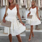 Women’s Spaghetti Strap Tiered Mini Dress