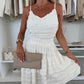Women’s Spaghetti Strap Tiered Mini Dress