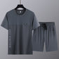 🎁Limited time 50% OFF⏳Men's Short Sleeve Top & Shorts 2-Piece Set
