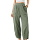 🎉Women's casual ankle trousers with loose fit and elasticated waist