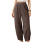 🎉Women's casual ankle trousers with loose fit and elasticated waist