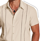 Men's Casual Button-Down Short Sleeve Shirt