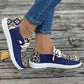Women's Casual Ethnic Pattern Canvas Shoes