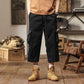 Men's Casual Loose-Fit Capri Cargo Pants