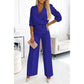 🌸New Arrival 50%OFF💖 Women's Fashion V-Neck Top and Pants Set