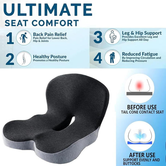 💥Last Day Special Sale 50% OFF💝✨Non-Slip Memory Foam Seat