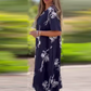 Women's Casual Loose Fit Short Sleeve Dress