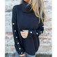 Women's Casual Turtleneck Sweater