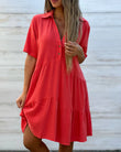 🌿☀️ LIMITED TIME 50% OFF! 👗Cotton-Linen A-Line Dress – Breathable & Lightweight – Stay Cool All Summer.