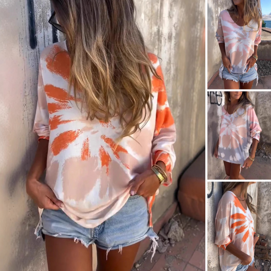 🔥Hot Sale 50% OFF⏳Women’s Tie-Dye Oversized T-Shirt