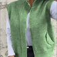 🎈Autumn Limited Selection🎀Women's Warm Zippered Fashion Sweater Vest
