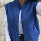 🎈Autumn Limited Selection🎀Women's Warm Zippered Fashion Sweater Vest