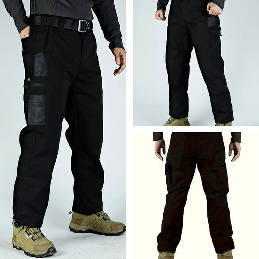 Men's Tactical Cargo Pants with Multiple Pockets