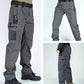 Men's Tactical Cargo Pants with Multiple Pockets