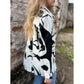 Women's Artistic Print Loose Shirt