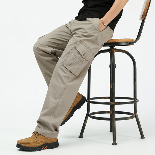 🎁🔥Last day sale 50% OFF🔥Durable Men’s Cargo Pants 🥾 – Multi-Pocket Relaxed Fit for Camping/Street Wea