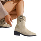 Women's Retro Fringe Ankle Boots
