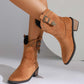 Women's Retro Fringe Ankle Boots