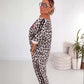 🔥👚👖【S-5XL】 Women's Chic Leopard Print Co-ord Set – Versatile for Daily & Party Looks