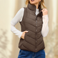 Women's Warm Stand Collar Vest | Casual Daily Layering Essential ✨