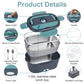 🎁2026 HOT SALE 🔥2-in-1 Portable Dual Voltage Electric 7-Piece Set Lunch Box