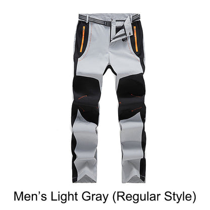 🔥👖 מכנסי טיולים חמים, עמידים ברוח ובמים, עם מותניים אלסטיות
