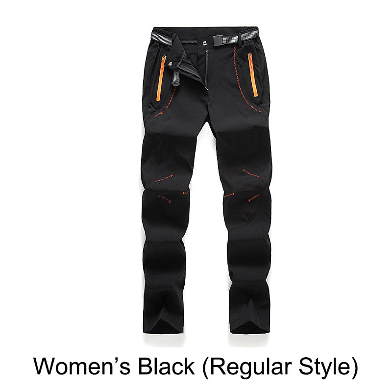 🔥👖 מכנסי טיולים חמים, עמידים ברוח ובמים, עם מותניים אלסטיות
