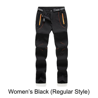 🔥👖 מכנסי טיולים חמים, עמידים ברוח ובמים, עם מותניים אלסטיות