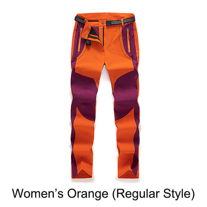🔥👖 מכנסי טיולים חמים, עמידים ברוח ובמים, עם מותניים אלסטיות