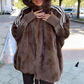 🔥New Arrivals Hot Sale: Sale 49%OFF⚡Women's Casual Hooded Zip-Up Plush Coat