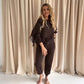 Women's Tassel Sleeve Sweatshirt & Jogger Pants Set【FREE SHIPPING】