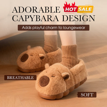 🎁BLACK FRIDAY SPECIAL SALE 70% OFF🎁—🐾Warm Indoor Non-Slip Capybara Slippers