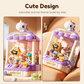 🧸 Children's Favourite Toy💝 Adorable Animal Claw Machine (Includes Plushies and Capsule Toys)