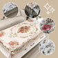 Multifuntional Waterproof Oilproof Floral Tablecloth