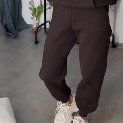 Women's 2-Piece Hooded Tracksuit Set