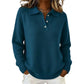 Women's Soft Collared Button Knit Sweater