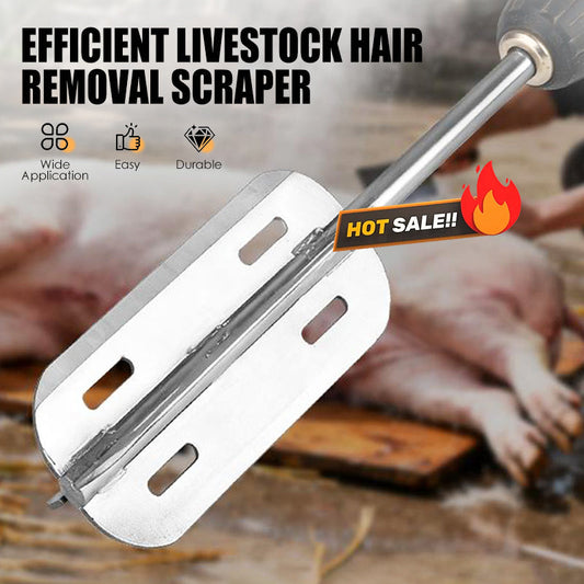 🔥 Hot Sale 50% OFF🔥Efficient Livestock Hair Removal Scraper