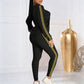 Women's 2-Piece Long Sleeve Tracksuit Set