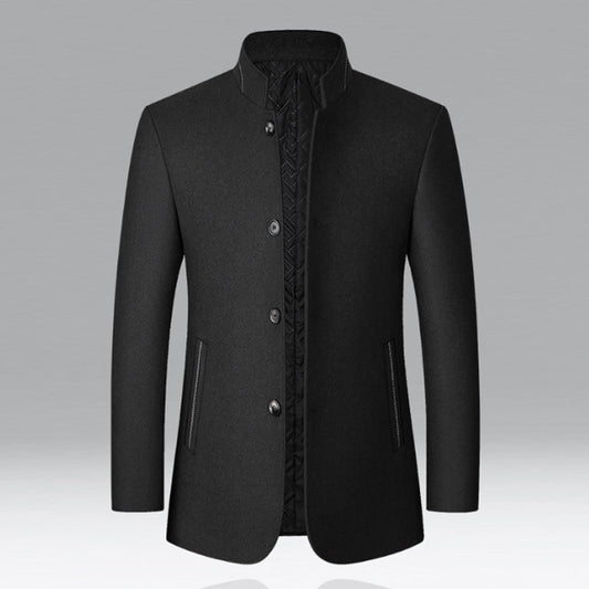 Men's Classic Stand Collar Jacket