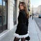 Women's Long Sleeve Blazer Dress