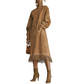 Women's Casual Solid Color Faux Suede Dress